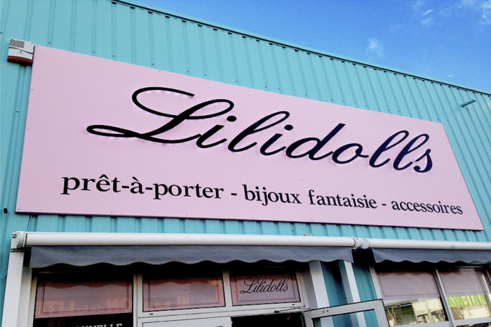 enseigne retro eclairree lilidolls enseigne eclairee