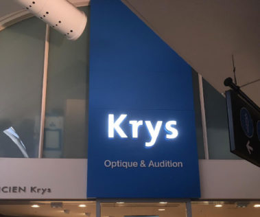 Lettres lumineuse krys