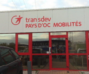 Lettres relief trasndev pays d'oc