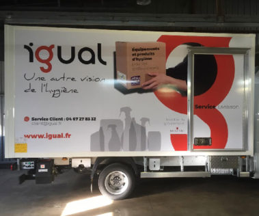 Semi covering camion utilitaire