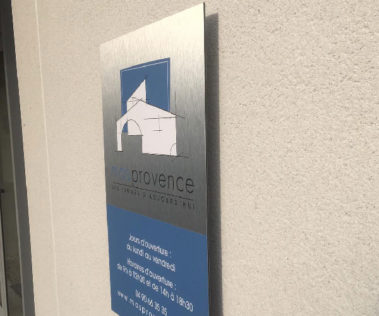 Signaletique plaque de porte