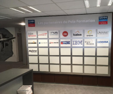 Signaletique directionnelle interieure