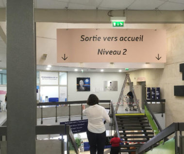 Signaletique directionnelle ecole