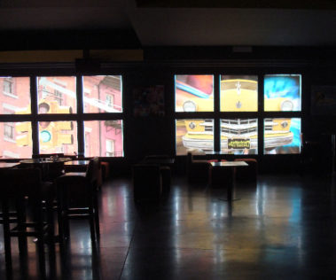 Vitrophanie bar resto