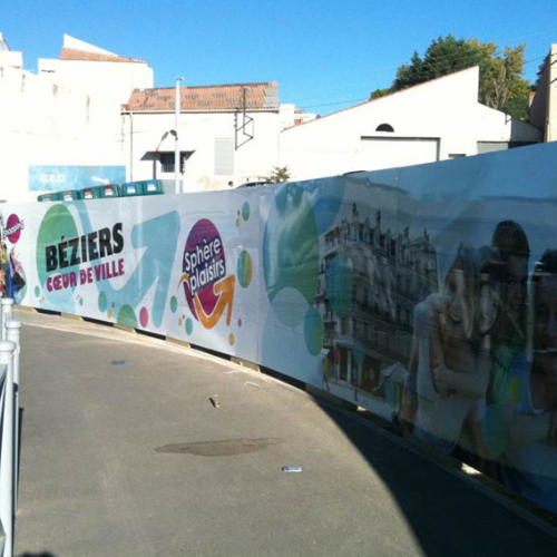 palissade chantier beziers de visual factory