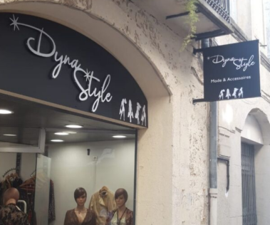 enseigne magasin dyna