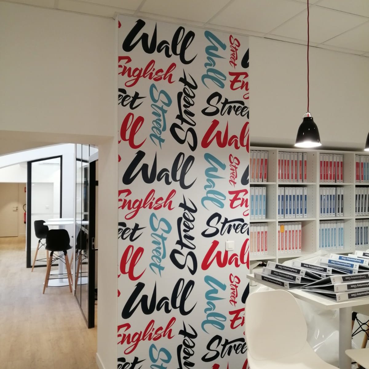 wall street wall decoration