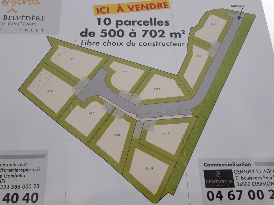 Panneau projet immobilier