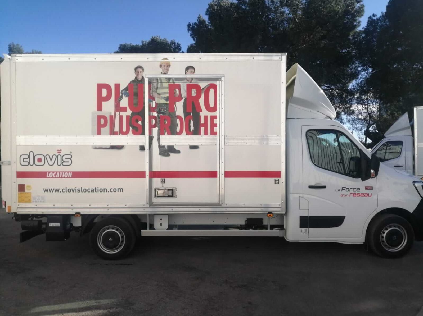 Covering partiel camion