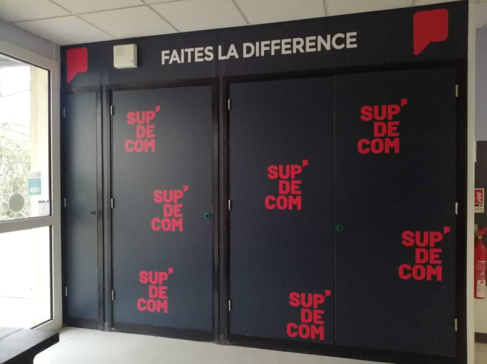 Decoration interieure ecole